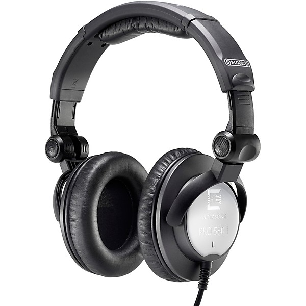 Ultrasone PRO 580i Studio Headphone Black/Silver | Guitar Center