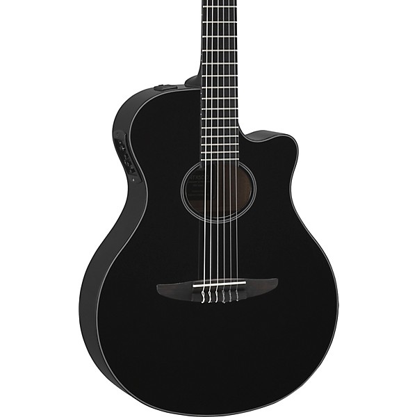 Open Box Yamaha NTX500 Acoustic-Electric Guitar Level 2 Black 190839662668