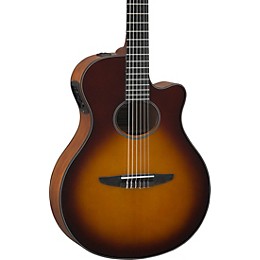 Open Box Yamaha NTX500 Acoustic-Electric Guitar Level 2 Brown Sunburst 190839645470