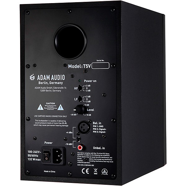 ADAM Audio T5V 5" Powered Studio Monitor (Each)