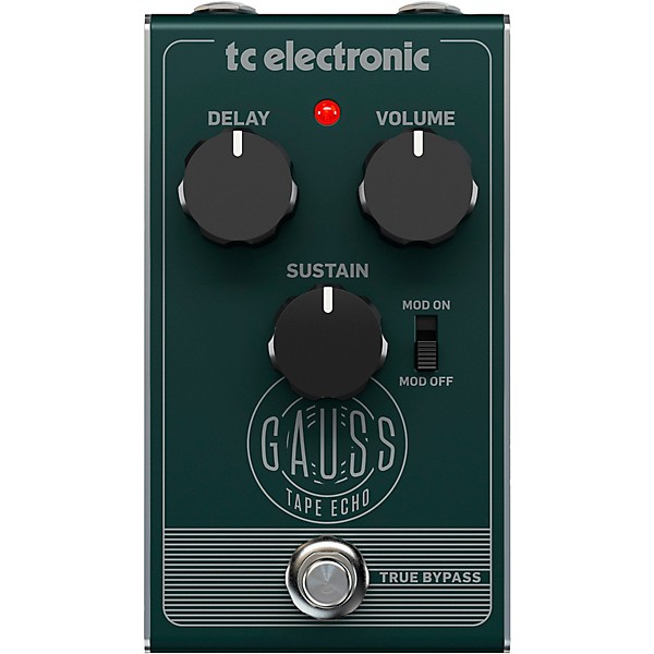 TC Electronic Gauss Echo Effects Pedal