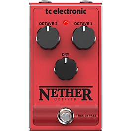 Open Box TC Electronic Nether Octaver Effects Pedal Level 1