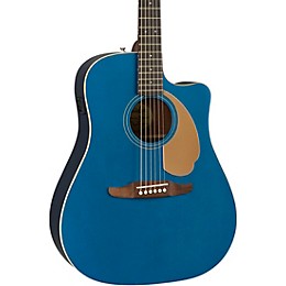 Fender California Redondo Player Acoustic-Electric Guitar Belmont Blue