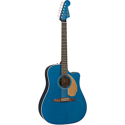 Fender California Redondo Player Acoustic-Electric Guitar Belmont Blue for sale