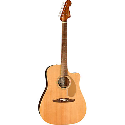 Fender California Redondo Player Acoustic-Electric Guitar Natural for sale