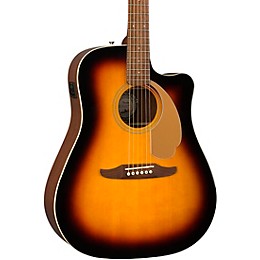 Fender California Redondo Player Acoustic-Electric Guitar Sunburst