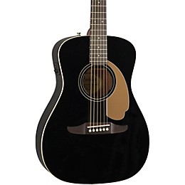 Fender California Malibu Player Acoustic-Electric Guitar Jetty Black