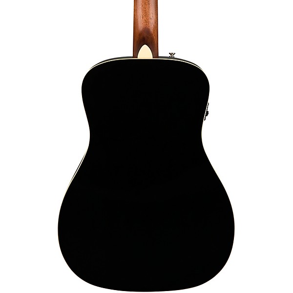 Fender California Malibu Player Acoustic-Electric Guitar Jetty Black