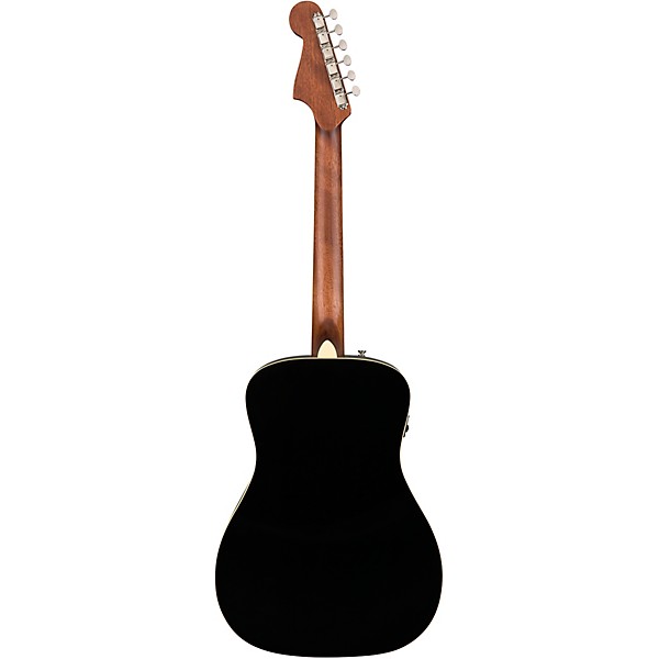 Fender California Malibu Player Acoustic-Electric Guitar Jetty Black