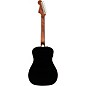 Fender California Malibu Player Acoustic-Electric Guitar Jetty Black