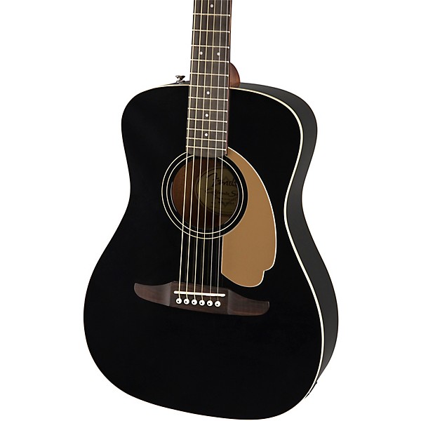 Fender California Malibu Player Acoustic-Electric Guitar Jetty Black