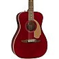 Fender California Malibu Player Acoustic-Electric Guitar Candy Apple Red thumbnail