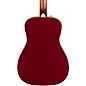Fender California Malibu Player Acoustic-Electric Guitar Candy Apple Red