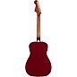 Fender California Malibu Player Acoustic-Electric Guitar Candy Apple Red