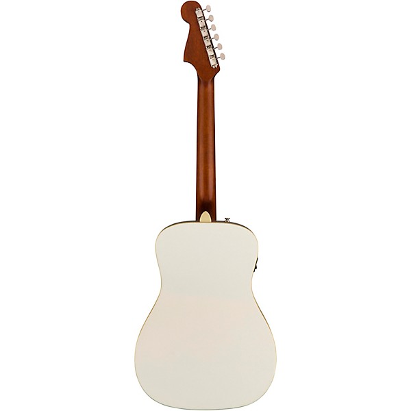Clearance Fender California Malibu Player Acoustic-Electric Guitar Arctic Gold