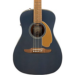 Fender California Malibu Player Acoustic-Electric Guitar Midnight Satin