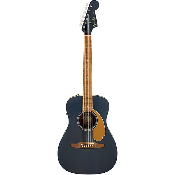 Fender California Malibu Player Acoustic-Electric Guitar Midnight Satin