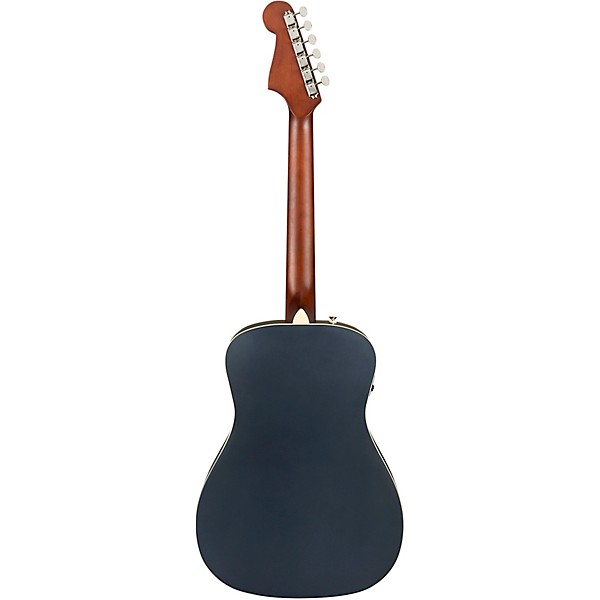 Fender California Malibu Player Acoustic-Electric Guitar Midnight Satin