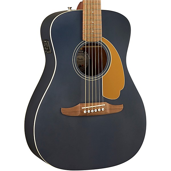 Fender California Malibu Player Acoustic-Electric Guitar Midnight Satin