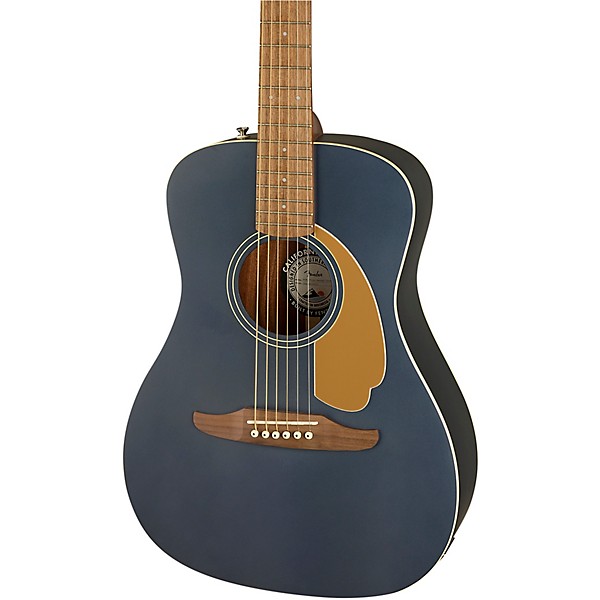 Fender California Malibu Player Acoustic-Electric Guitar Midnight Satin