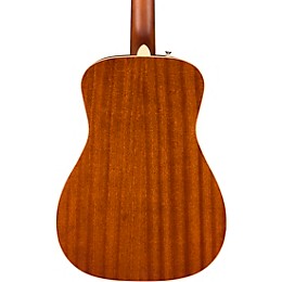 Fender California Malibu Player Acoustic-Electric Guitar Natural