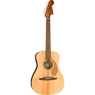 Fender California Malibu Player Acoustic-Electric Guitar Natural for sale