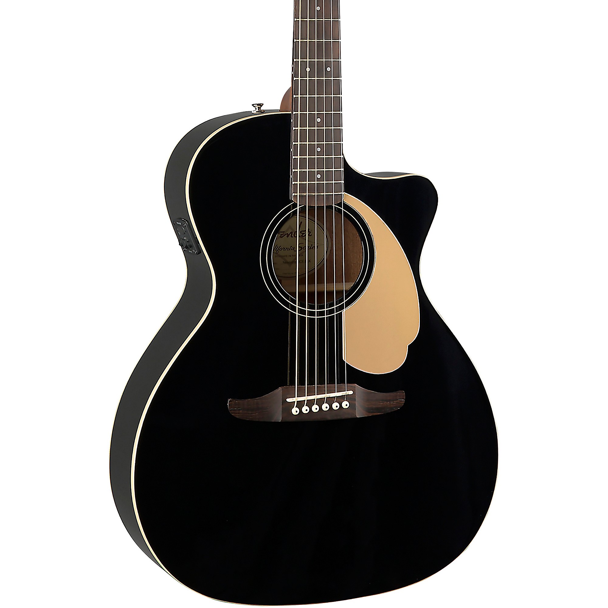 Fender California Newporter Player Acoustic-Electric Guitar Jetty