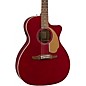 Fender California Newporter Player Acoustic-Electric Guitar Candy Apple Red thumbnail