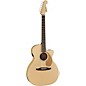 Clearance Fender California Newporter Player Acoustic-Electric Guitar Champagne