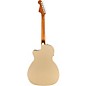 Clearance Fender California Newporter Player Acoustic-Electric Guitar Champagne