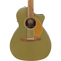 Fender California Newporter Player Acoustic-Electric Guitar Olive Fender California Newporter Player Acoustic-Electric Guitar Olive