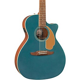 Fender California Newporter Player Acoustic-E... Fender California Newporter Player Acoustic-Electric Guitar Ocean Teal Satin