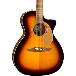 Fender California Newporter Player Acoustic-Electric ... Fender California Newporter Player Acoustic-Electric Guitar Sunburst