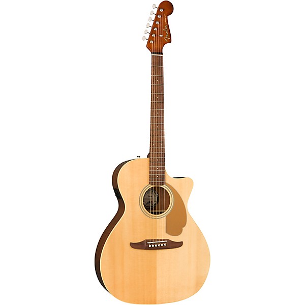 Open Box Fender California Newporter Player Acoustic-Electric Guitar Level 2 Natural 194744832697