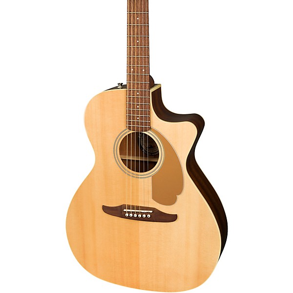 Open Box Fender California Newporter Player Acoustic-Electric Guitar Level 2 Natural 194744832697