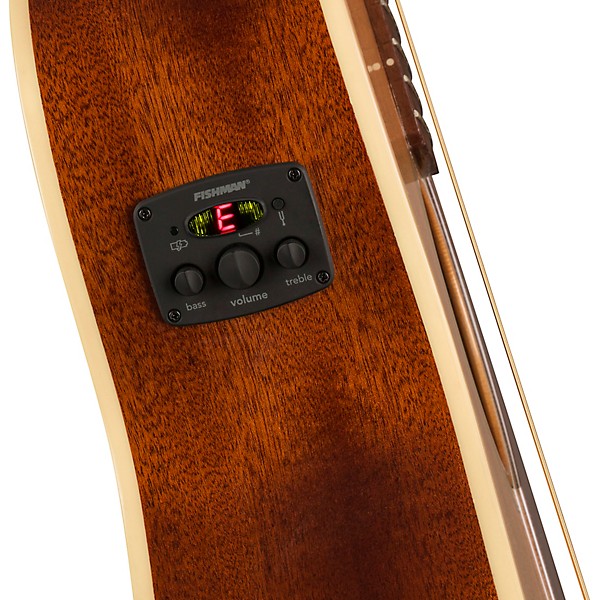 Open Box Fender California Newporter Player Acoustic-Electric Guitar Level 2 Natural 194744832697