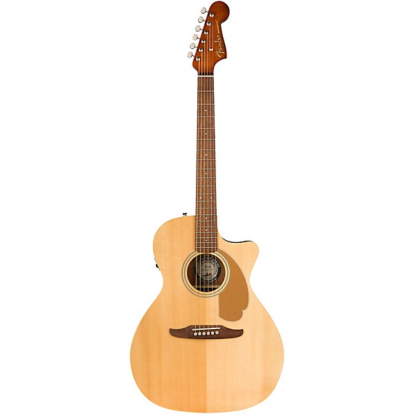 Open Box Fender California Newporter Player Acoustic-Electric Guitar Level 2 Natural 194744832697