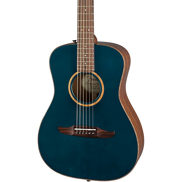 Open Box Fender California Malibu Classic Acoustic-Electric Guitar Level 2 Cosmic Turquoise 190839869241