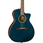 Open Box Fender California Newporter Classic Acoustic-Electric Guitar Level 2 Cosmic Turquoise 190839547941 thumbnail