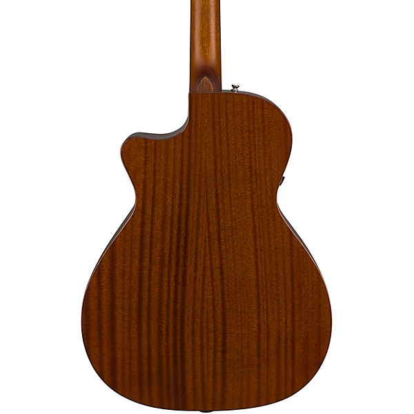 Open Box Fender California Newporter Classic Acoustic-Electric Guitar Level 2 Cosmic Turquoise 190839547941