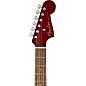 Open Box Fender California Newporter Classic Acoustic-Electric Guitar Level 2 Hot Rod Red Metallic 190839677686