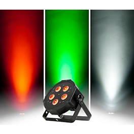 American DJ MEG600 Mega Hex Par RGBAW+UV LED Light Black