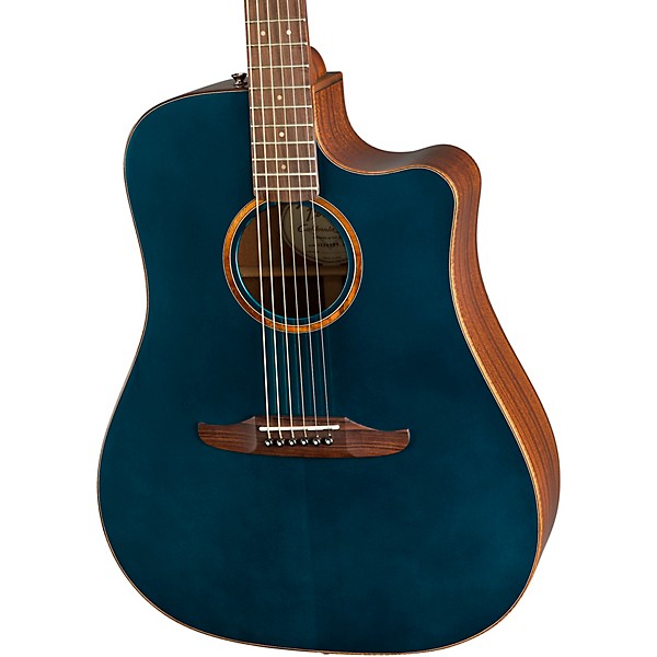 Fender California Redondo Classic Acoustic-Electric Guitar Cosmic Turquoise