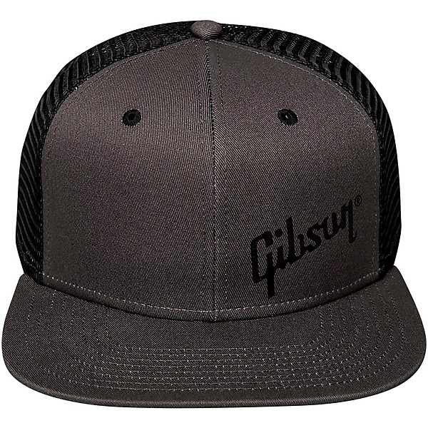 Clearance Gibson Charcoal Trucker Snapback One Size Fits All