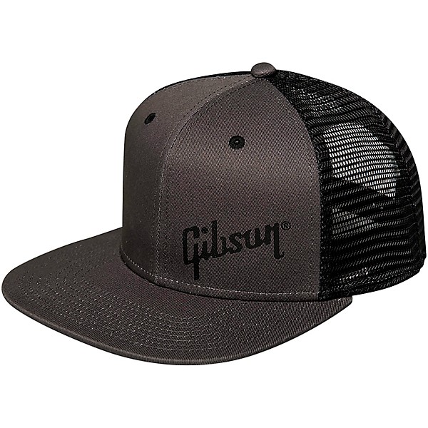 Clearance Gibson Charcoal Trucker Snapback One Size Fits All