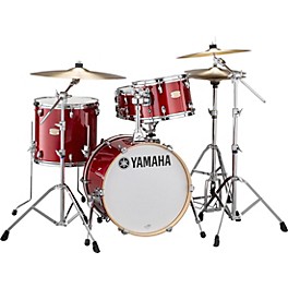 Yamaha Stage Custom Birch 3-Piece Bop Shell Pack Natural Wood Yamaha Stage Custom Birch 3-Piece Bop Shell Pack Cranberry Red