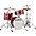 Yamaha Stage Custom Birch 3-Piece Bop Shell Pack Natural Wood Yamaha Stage Custom Birch 3-Piece Bop Shell Pack Cranberry Red