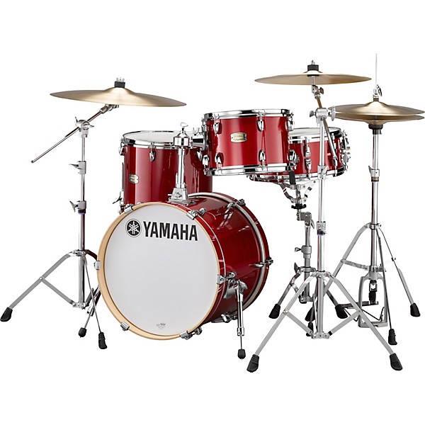 Yamaha Stage Custom Birch 3-Piece Bop Shell Pack Cranberry Red