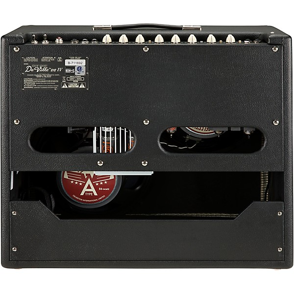 Fender Hot Rod DeVille 212 IV 60W 2x12 Tube Guitar Combo Amp Black