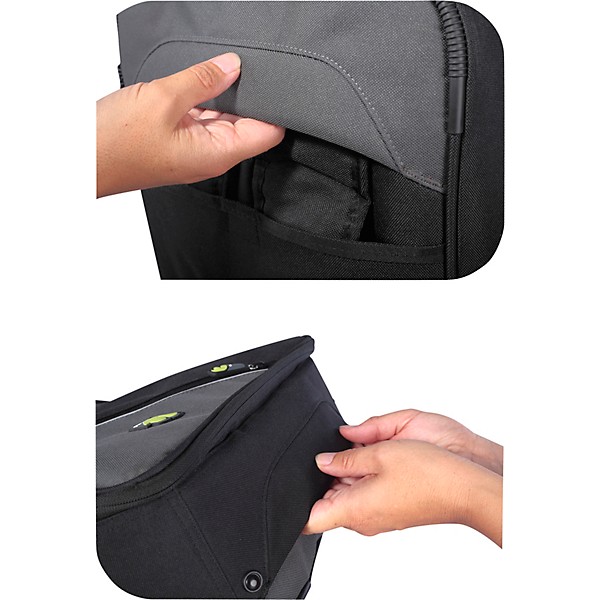 Fusion Keyboard 12 Gig Bag with Wheels (76-88 Keys)